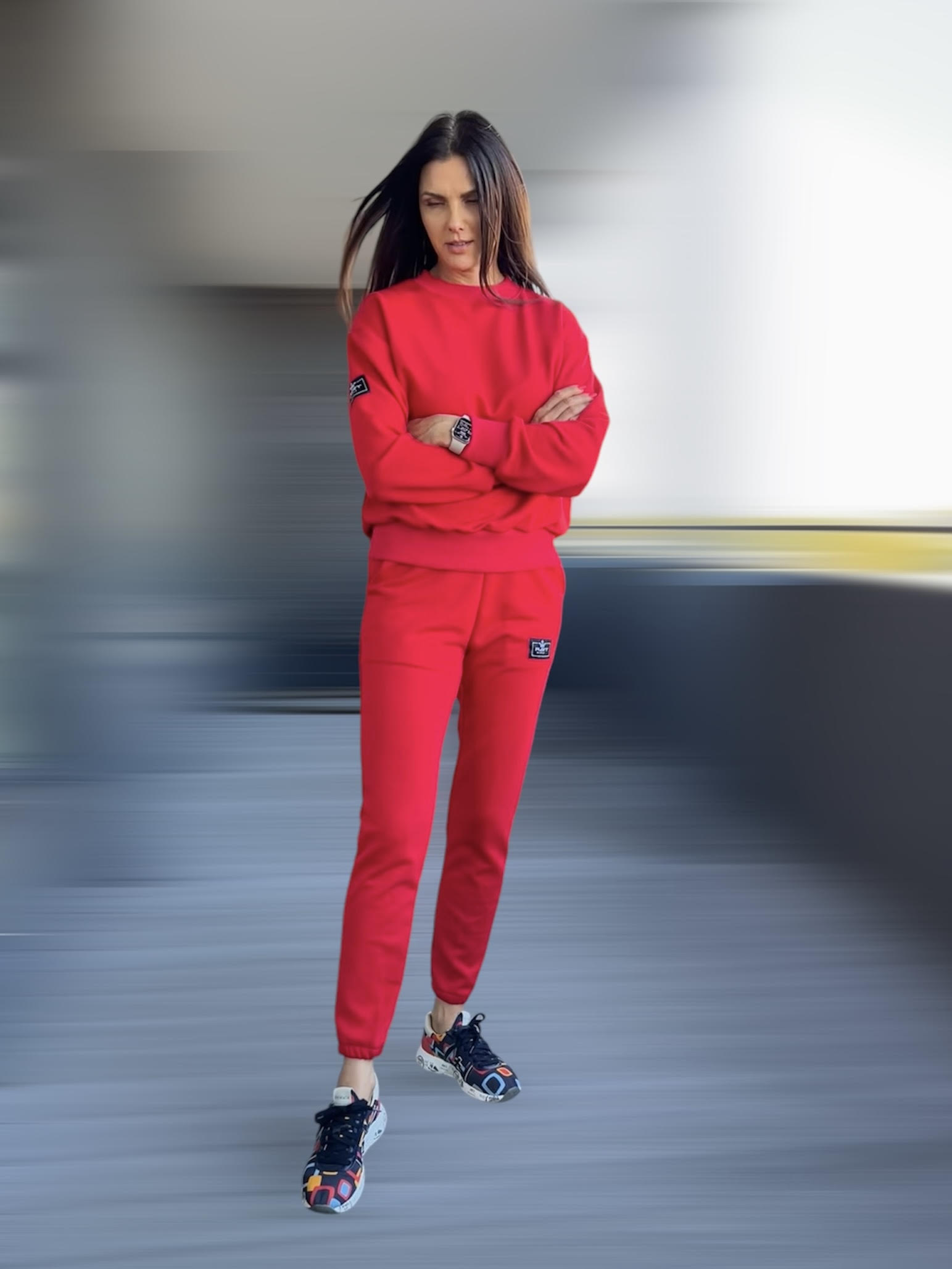 Laisvalaikio kostiumas ''Red Lady''