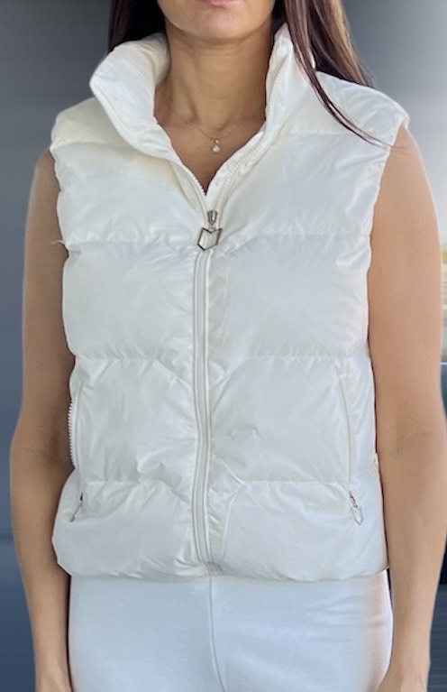 Pūkinė liemenė “Milk white” - Image 5